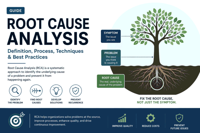 Root cause Analysis the problem solving tool