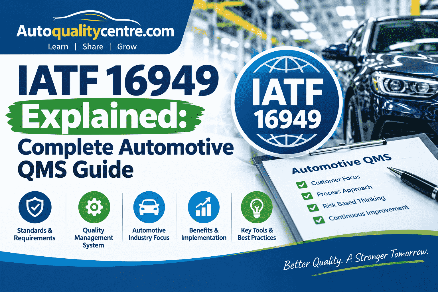 All clauses of IATF16949 brief overview